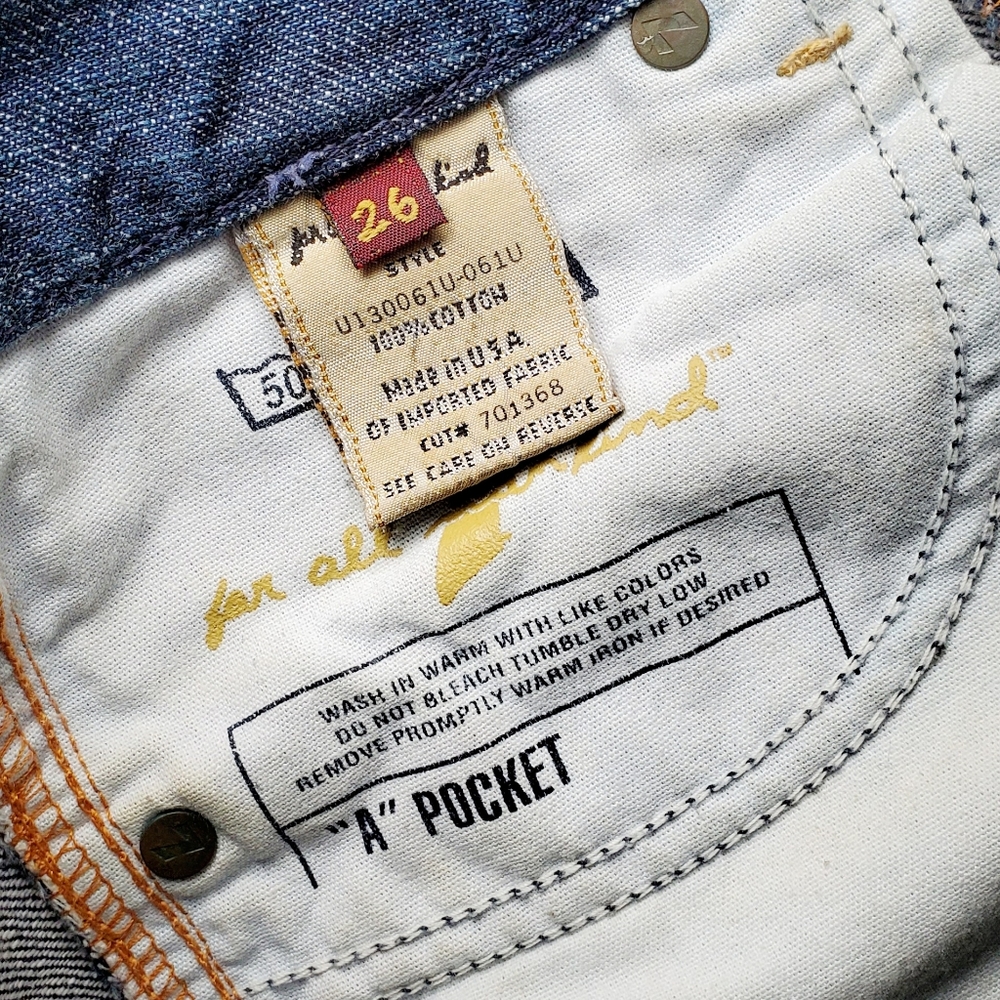 7 For All Mankind A Pocket Bootcut - Made in USA Jeans 🇺🇲 - Picture 3 of 10